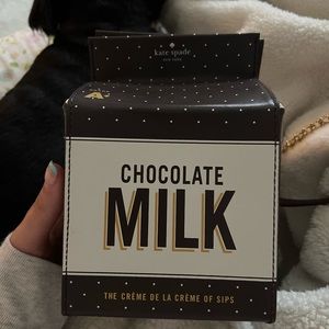 Brand new!! Novelty Kate Spade Chocolate Milk Crossbody!